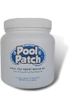 Pool Patch White Pool Tile Grout Repair Kit, 3-Pound, White