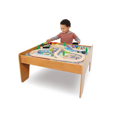 Discount Imaginarium Train Set with Table - 45-piece