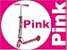 Third Party New : PINK HUDORA Big Wheel TESTSIEGER Roller Scooter PINK
