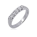 White Diamond Band Ring