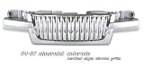 04-07 Chevy Colorado Vertical Style Grill Shell Chrome