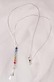 Chakra - Crystal and Silver Necklace