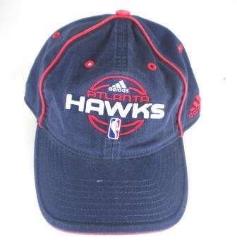 Atlanta Hawks Adidas Blue and Red Adjustable Hat