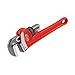 RIDGID 31005 Model 8 Heavy-Duty Straight Pipe Wrench, 8-inch Plumbing Wrench