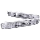 Anzo USA 511009 Honda Accord Chrome Euro w/Amber Reflector Bumper Light Assembly - (Sold in Pairs)