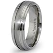 7mm Domed Titanium Ring (Sizes 6-12)