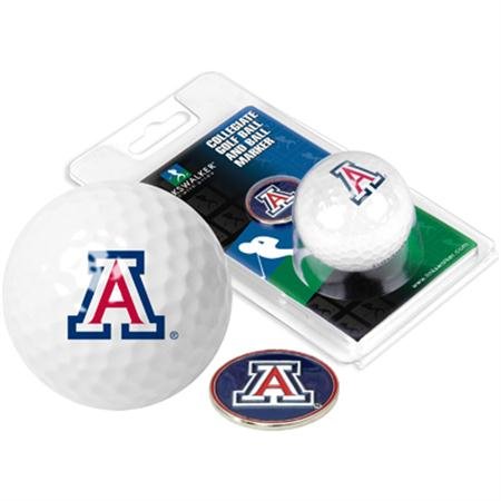 Arizona Wildcats Ua Ncaa Collegiate Logo Golf Ball Ball Marker