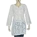 Cotton Shirts Womens Sleeveless Top Blouse Chikan Embroidery Size M