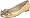 Nine West Women's Orysia Ballet Flat,Gold,5 M US