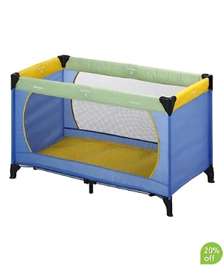 Hauck Dream 'n Play Travel Cot - Ocean blue