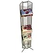 Black 65-DVD Onyx Wire DVD Rack