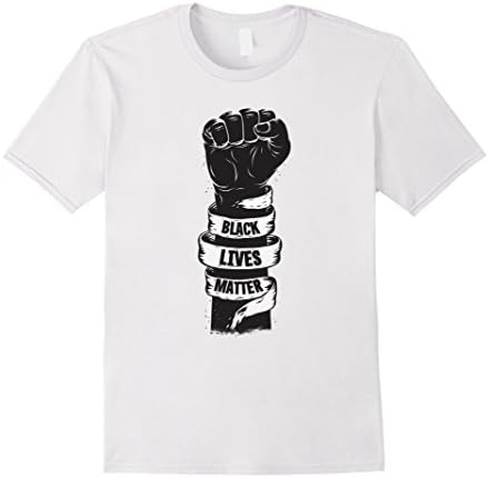 Men's Black Lives Matter Civil Rights Political Protest TShirts 3XL White