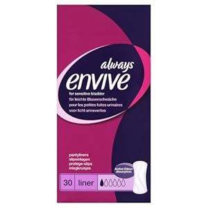 urinary incontinence panty liners