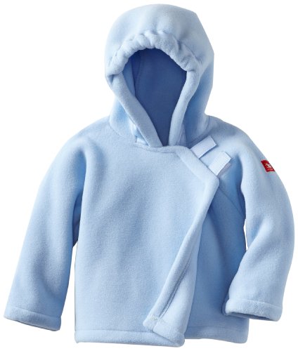Widgeon Unisex Baby Fleece Wrap Jacket, Light Blue, 18 Months