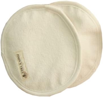 100% Organic Cotton Nursing Pads, Natural
