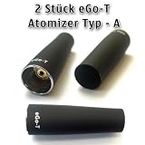 2X eGo-T Elektronische zigarette Atomizer-Verdampfer Type A