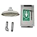 Haws 8164 Flush To Ceiling-Mounted Drench Shower with Pull-Down Lever