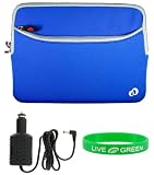Dell Inspiron Mini 9 Inch 8.9 Inch Notebook Sleeve Case and Car Charger