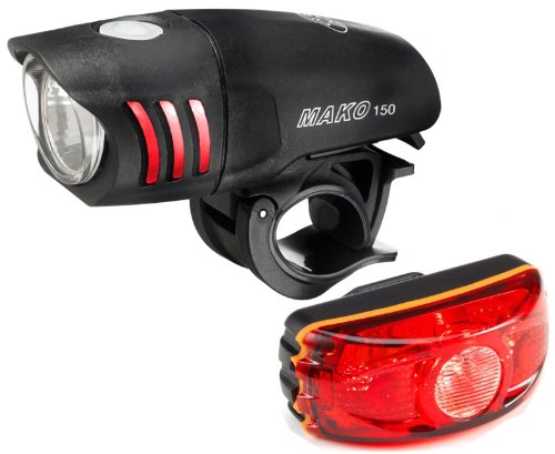 Niterider Mako 150/Cherry Bomb Cycling Light Set