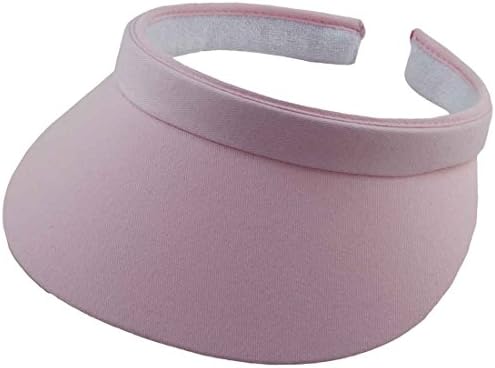 Cotton Clip Visor, Pink