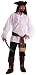 Ruffled White Vampire Costume Shirt Adult