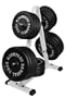 Profi Hantelscheibenst�nder Hantel-Ablage 30/31mm - Maximale Gewichtsbelastung bis zu 200 Kg BCA-63