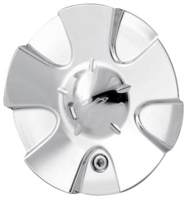 Mr. Lugnut C10121 Chrome Plastic Center Cap and Screws for 121 Wheels