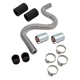 Spectre 7780 Magna-Kool 24 Radiator Hose Kit with Polished Aluminum End Covers