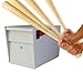 Mail Boss 7107 Curbside Locking Security Mailbox, Cream White