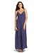 Splendid Women's Maxi Dress, Denim/White, Medium