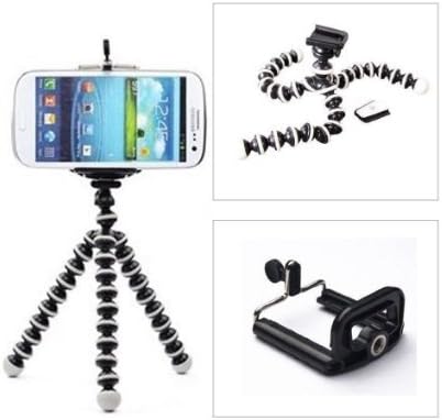 Brace GorillaPod GripTight Lightweight Tripod - Suitable for Smartphones & Small Cameras - This Flexible Tripod Also Comes with Free Universal Tripod Mount Adapter