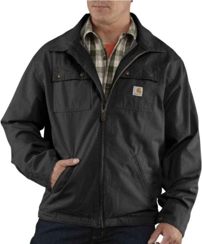Buy !!!! for Carhartt Men's Big Flint Jacket, Black, 3X-Large