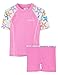 SunBusters Girls Fitted Swim Set 12 mos-12 yrs, UPF 50+ Sun Protection