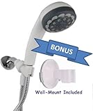 IMAGE OF 5-Function HandHeld Shower Massage - White