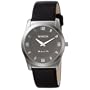 Invicta Men's 5139 Slim Collection Round Black Leather Watch