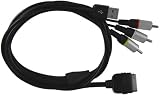 SELECT - BLACK COMPOSITE TV AV CABLE For Apple iPad
