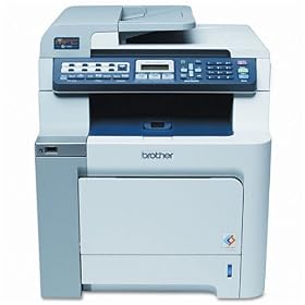 Brother MFC 9440CN - Multifunction ( fax / copier / printer / scanner ) - color - laser - copying (up to): 17 ppm (mono) / 17 ppm (color) - printing (up to): 21 ppm (mono) / 21 ppm (color) - 300 sheets - 33.6 Kbps - Hi-Speed USB, 10/100 Base-TX