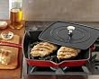 Staub 12 Grill Pan & Cast Iron Press Cherry 00573-065
