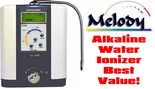 Jupiter Melody Alkaline Water Ionizer & Water Filter System with .01 Biostone Filter by Royal Water Jupiter