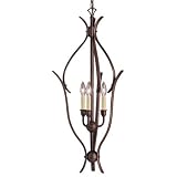 Kichler Dover Mini Chandelier - 18.5W in. Tannery Bronze