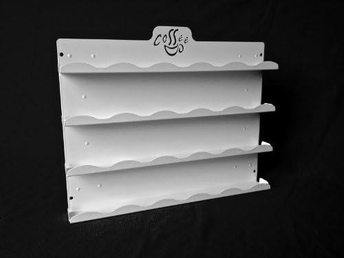 Universal Coffee Pod Storage / Disk / Capsule / Wall Rack (White)