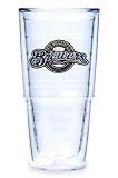 Tervis Tumbler Milwaukee Brewers 24-Ounce Double Wall Insulated Tumbler, Set of 2