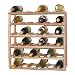 Tool-Free Redwood Wine Rack Kit - 30 Bottle Individual Half Height
