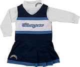 San Diego Chargers Girl's Jumper and Turtleneck Set