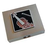 Violin Travel Jewelry Case