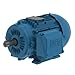 WEG Electric 00136ET3EAL80-W22, 1.5HP, 3600 RPM, 3PH, 230V/460V, 80 Frame, Standard Flange, Foot Mount, TEFC, IEC Metric Motor