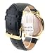 Mens Lucien Piccard Leather Gold Tone Watch 28162YL Mens Lucien Piccard Leather Gold Tone Watch 28162YL