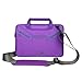 Evecase Shoulder Bag, Compact Fully Padded Neoprene Messenger Briefcase Case Bag with Handle and Shoulder Strap for Stream 11.6 inch ultrabook Laptop - Purple