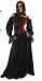 MITTELALTER MARKETENDERIN GEWAND KLEID 3 TEILIG M/L Schwarz- Weinrot