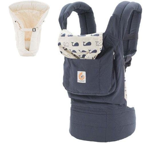 Ergo baby original marine baby carrier with natural ins…